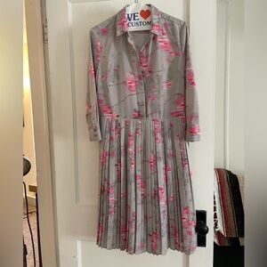 EUC Banana Republic Gray and abstract dress size 4